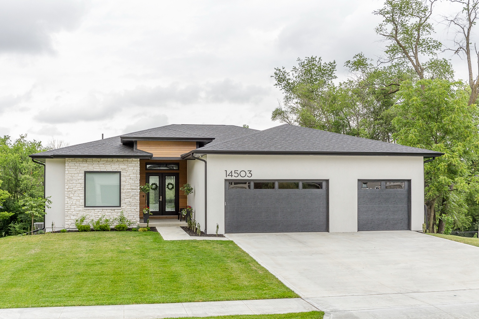 Completed home